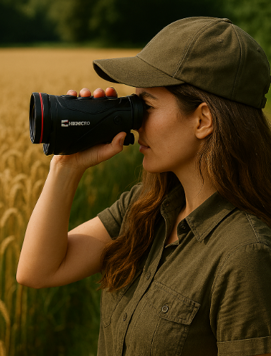 Pirsch auf Sauen im Sommerweizen mit der Wärmebildkamera Condor 2.0