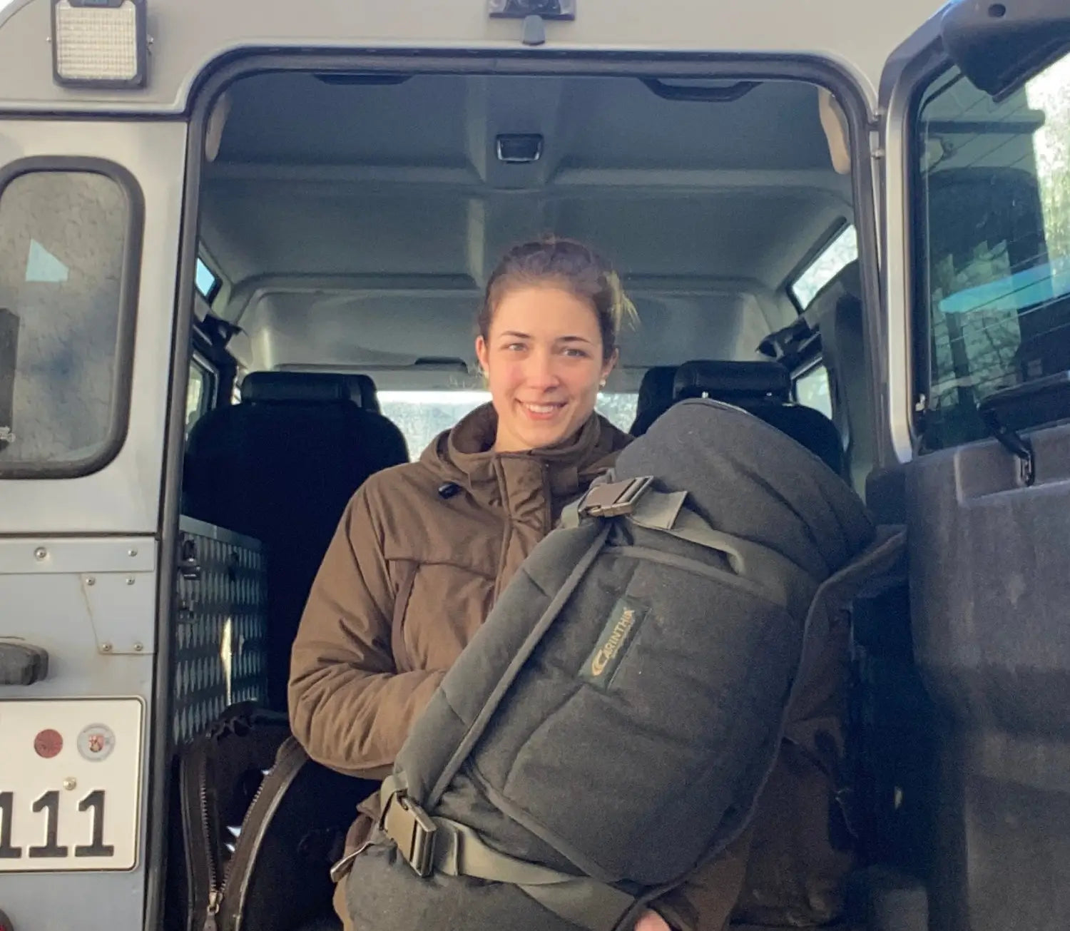 Der CARINTHIA Loden Ansitzsack bei Charlotte im Test! Frieren war gestern!