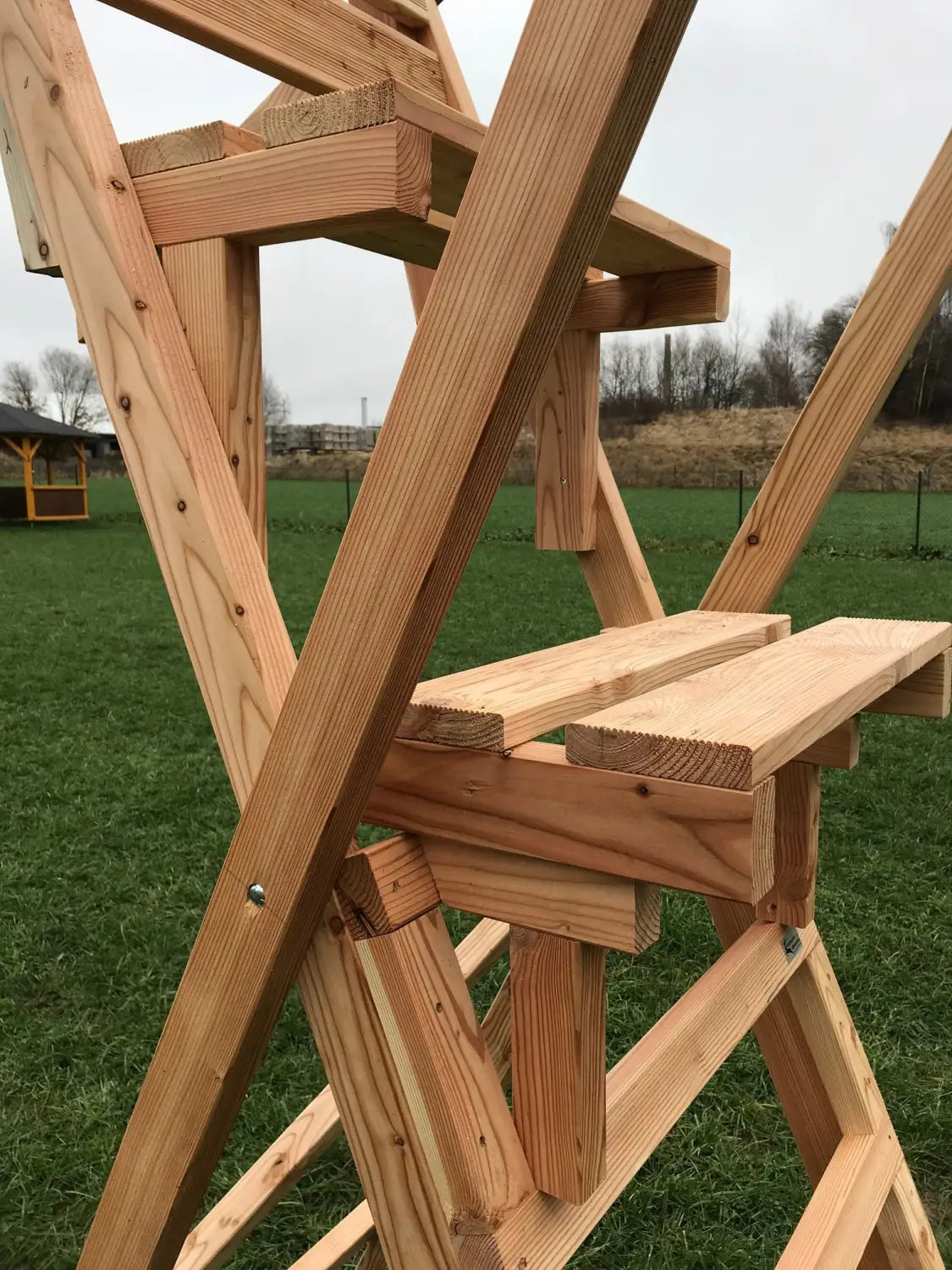 klappbare Scherenleiter