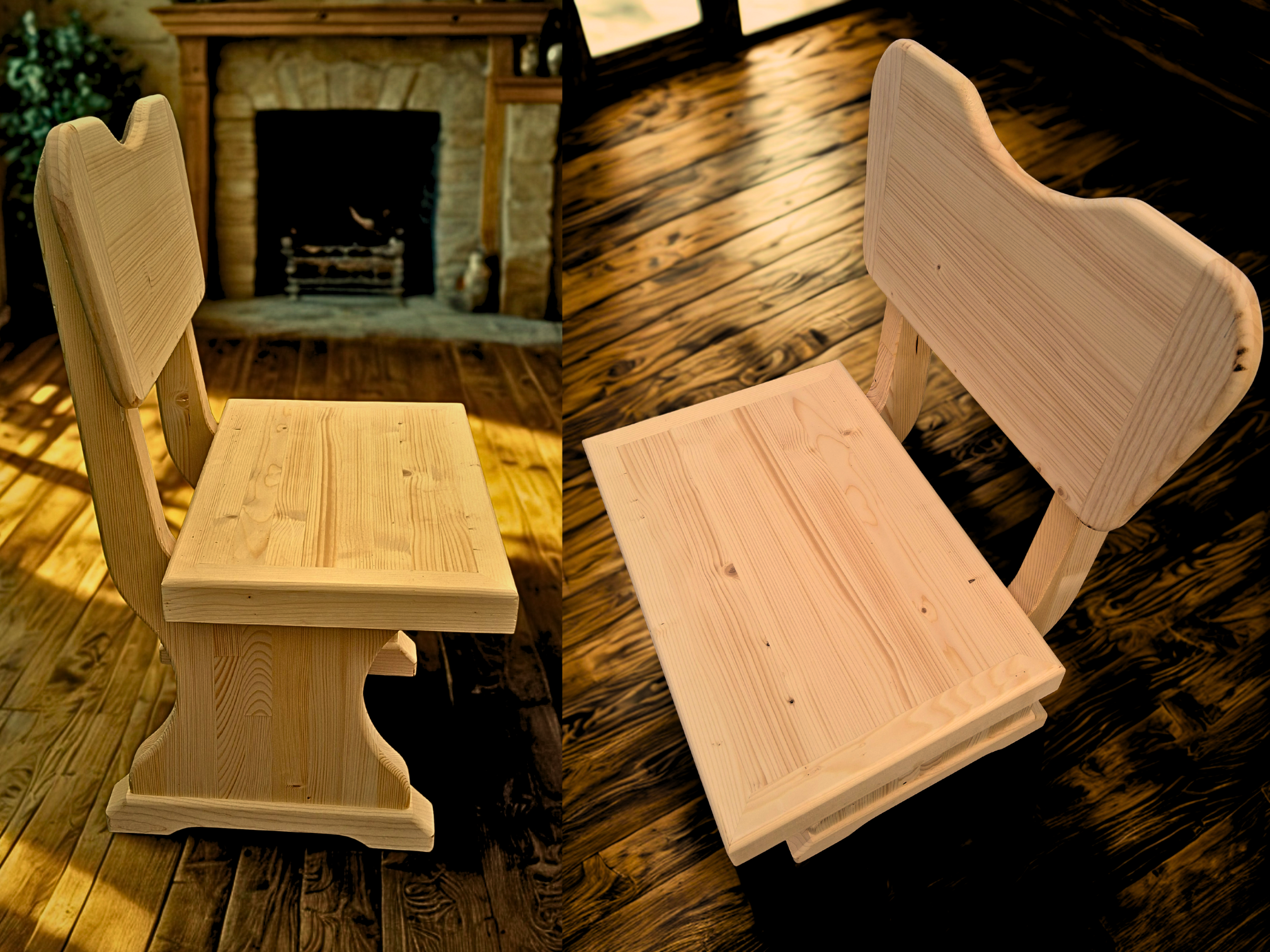 5-teilige Sitzgarnitur SANDOR aus nordischer Fichte für bis zu 14 Personen