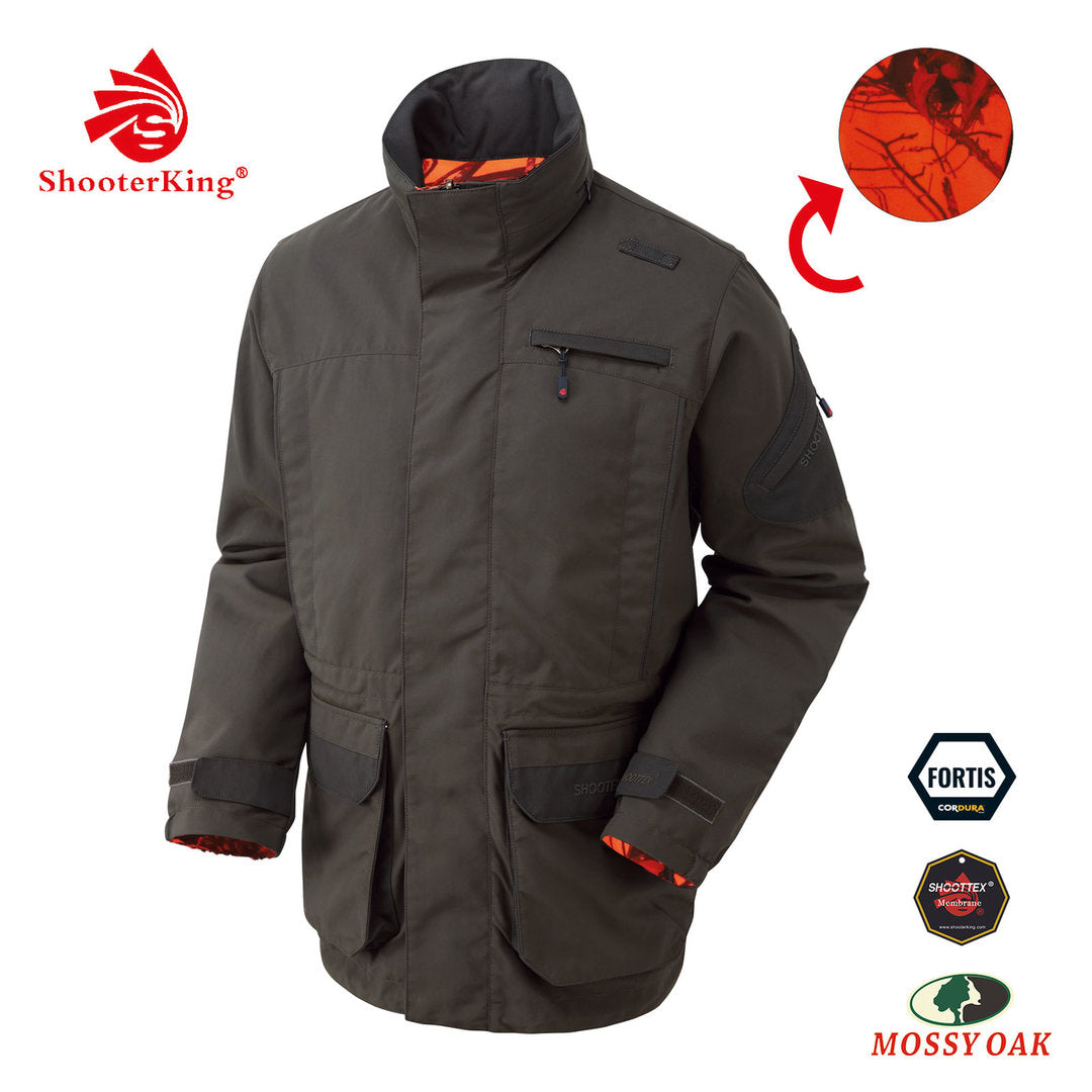Es handelt sich hier um Herren Wendejacke Silva 2.0 SHOOTERKING für die Jagd.
