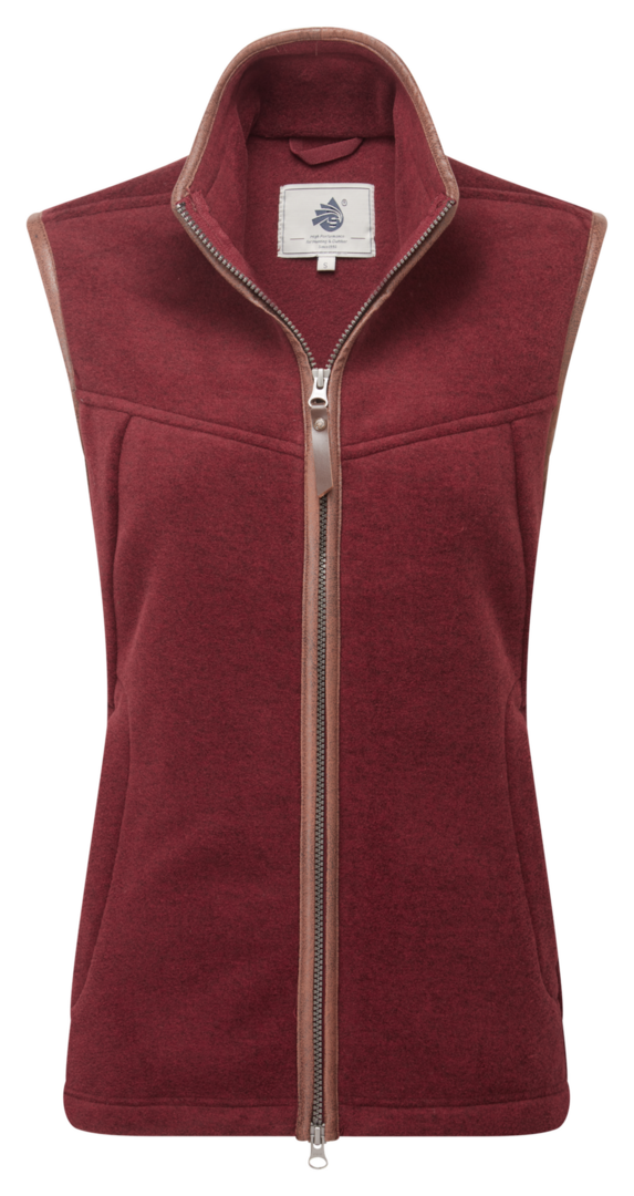 Ladies sleeveless fleece best sale gilet