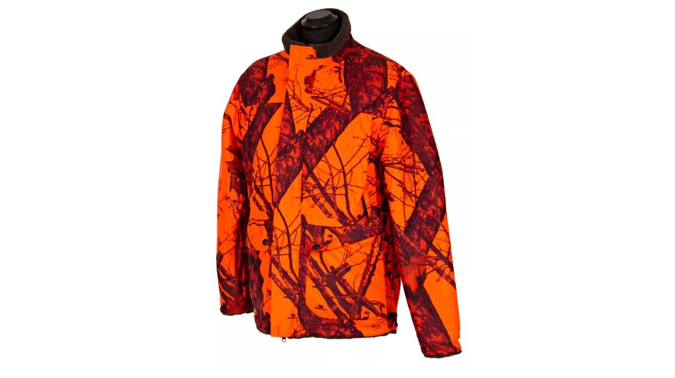 Es handelt sich hier um SHOOTERKING Herren Dawn Fleece WendeJacke II braun für die Jagd.