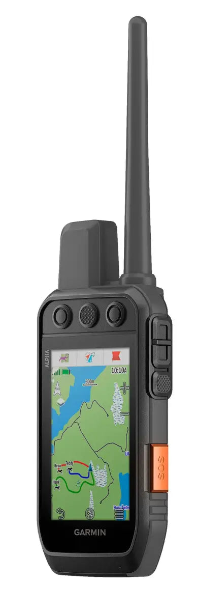 Es handelt sich hier um Garmin Alpha 300iK Handteil für das Hundetraining.