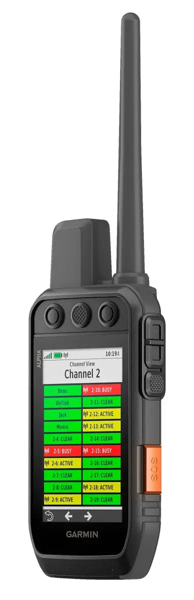 Es handelt sich hier um Garmin Alpha 300iK Handteil für das Hundetraining.