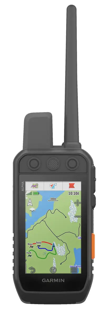 Es handelt sich hier um Garmin Alpha 300iK Handteil für das Hundetraining.