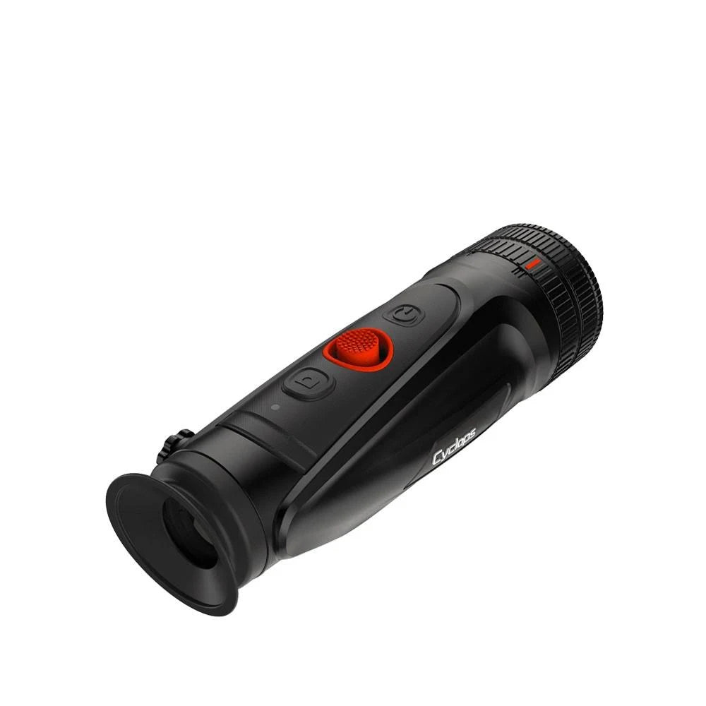 Es handelt sich hier um ThermTec Wärmebildkamera Cyclops 350D Pro für die Jagd.