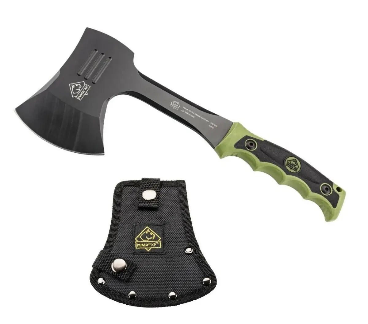 Es handelt sich hier um PUMA XP packable hatchet, Beil für die Jagd.