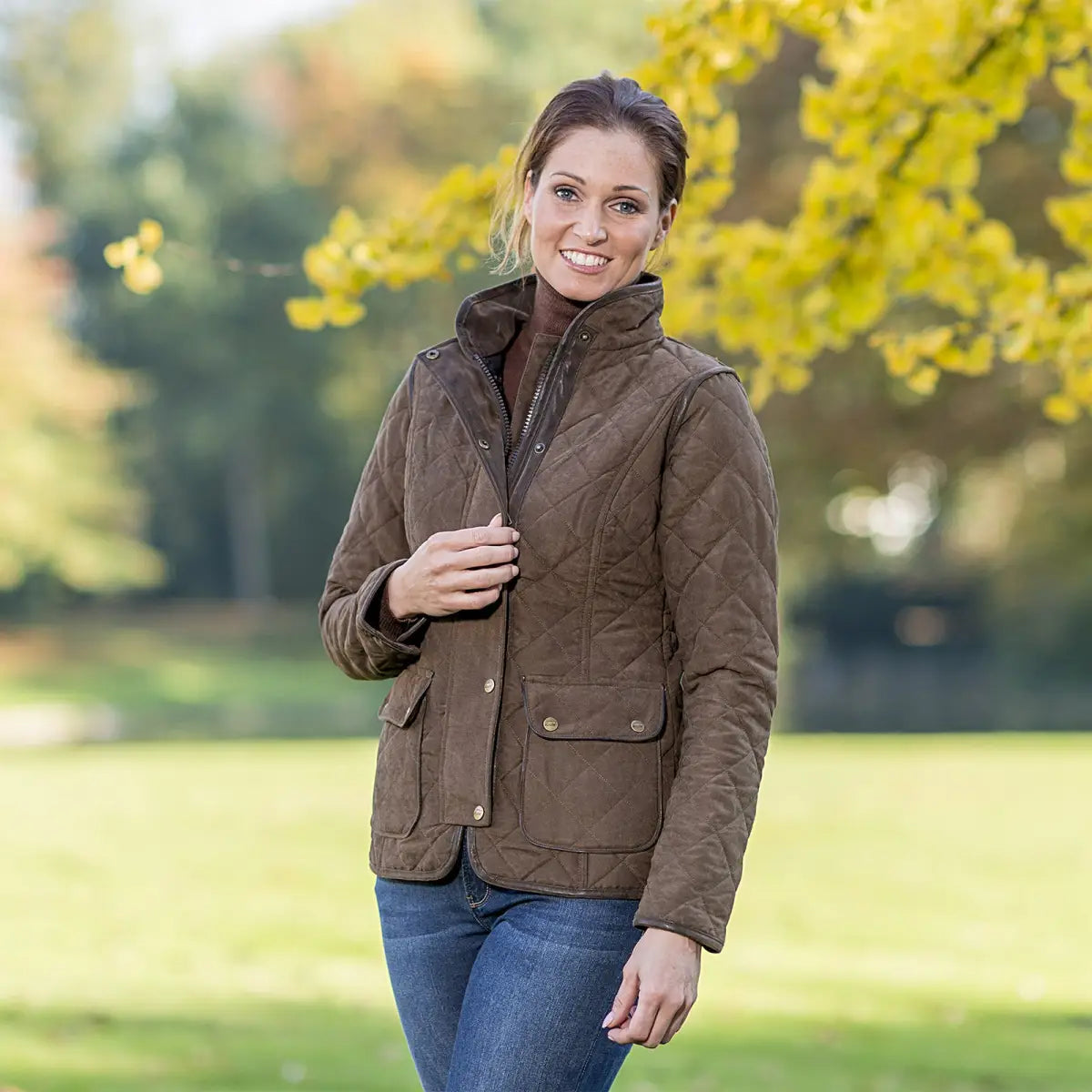 Es handelt sich hier um BALENO Damen Steppjacke Hepburn für die Jagd.