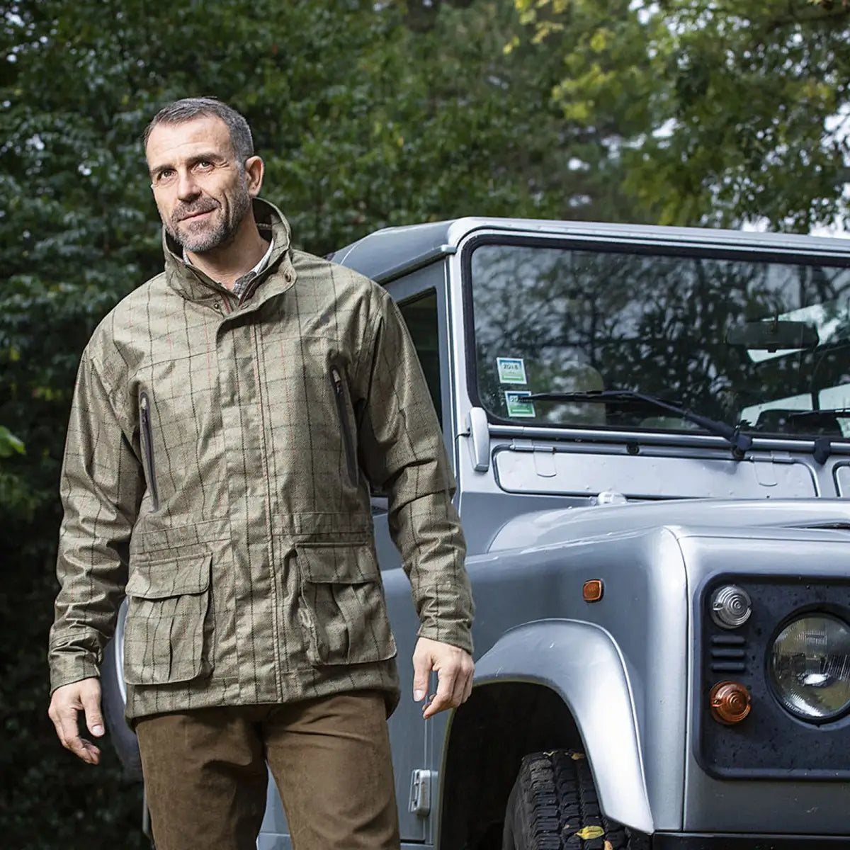 Es handelt sich hier um BALENO Jacke Moorland für die Jagd.
