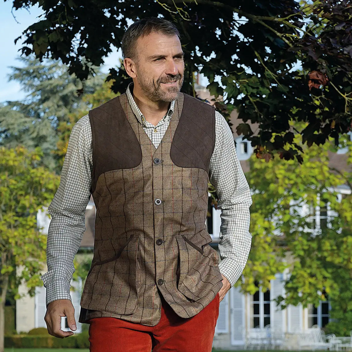 Es handelt sich hier um BALENO Herrenweste Milton für die Jagd.