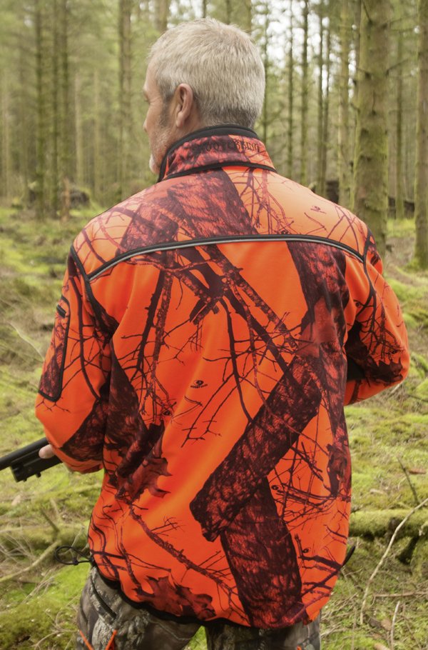 Es handelt sich hier um Softshell Jacke Herren Mossy Blaze SHOOTERKING für die Jagd.