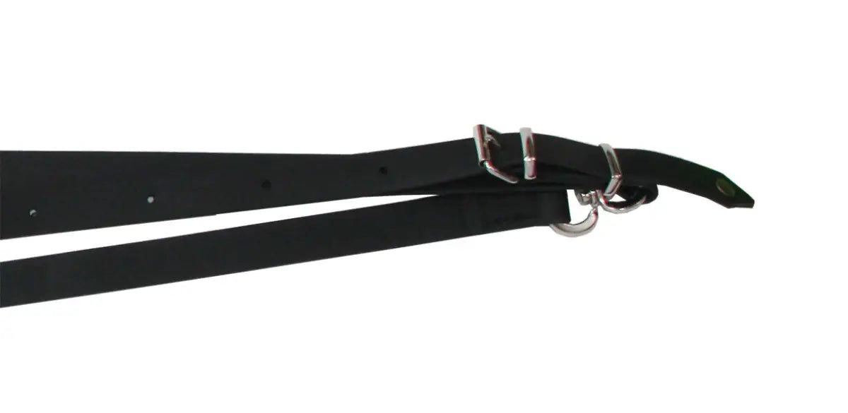 Es handelt sich hier um AKAH BioThane® Umhängeleine schwarz für die Jagd.