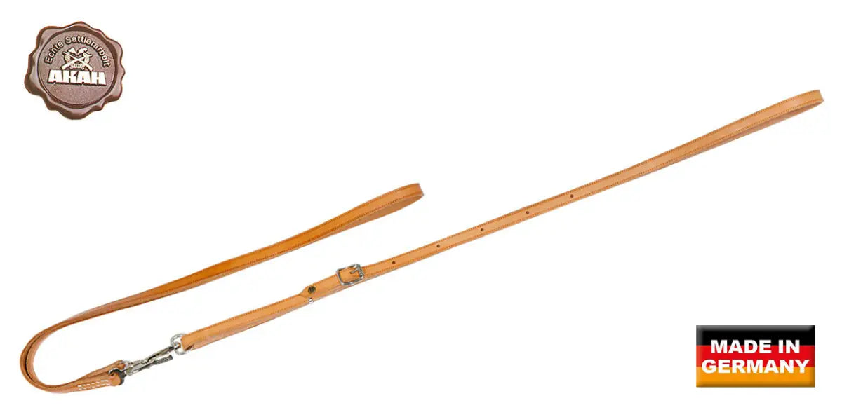 Es handelt sich hier um AKAH Umhängeleine mit Spezialdruckschloss für die Jagd.