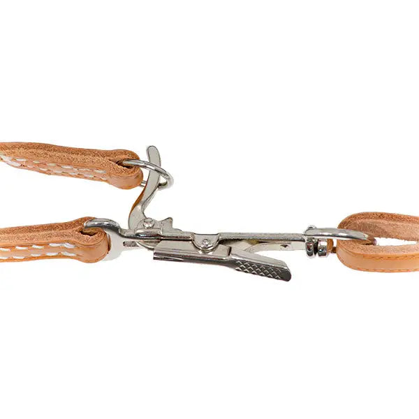 Es handelt sich hier um AKAH Umhängeleine mit Spezialdruckschloss für die Jagd.