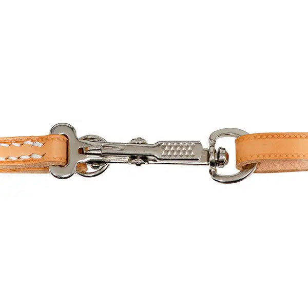 Es handelt sich hier um AKAH Umhängeleine mit Spezialdruckschloss für die Jagd.