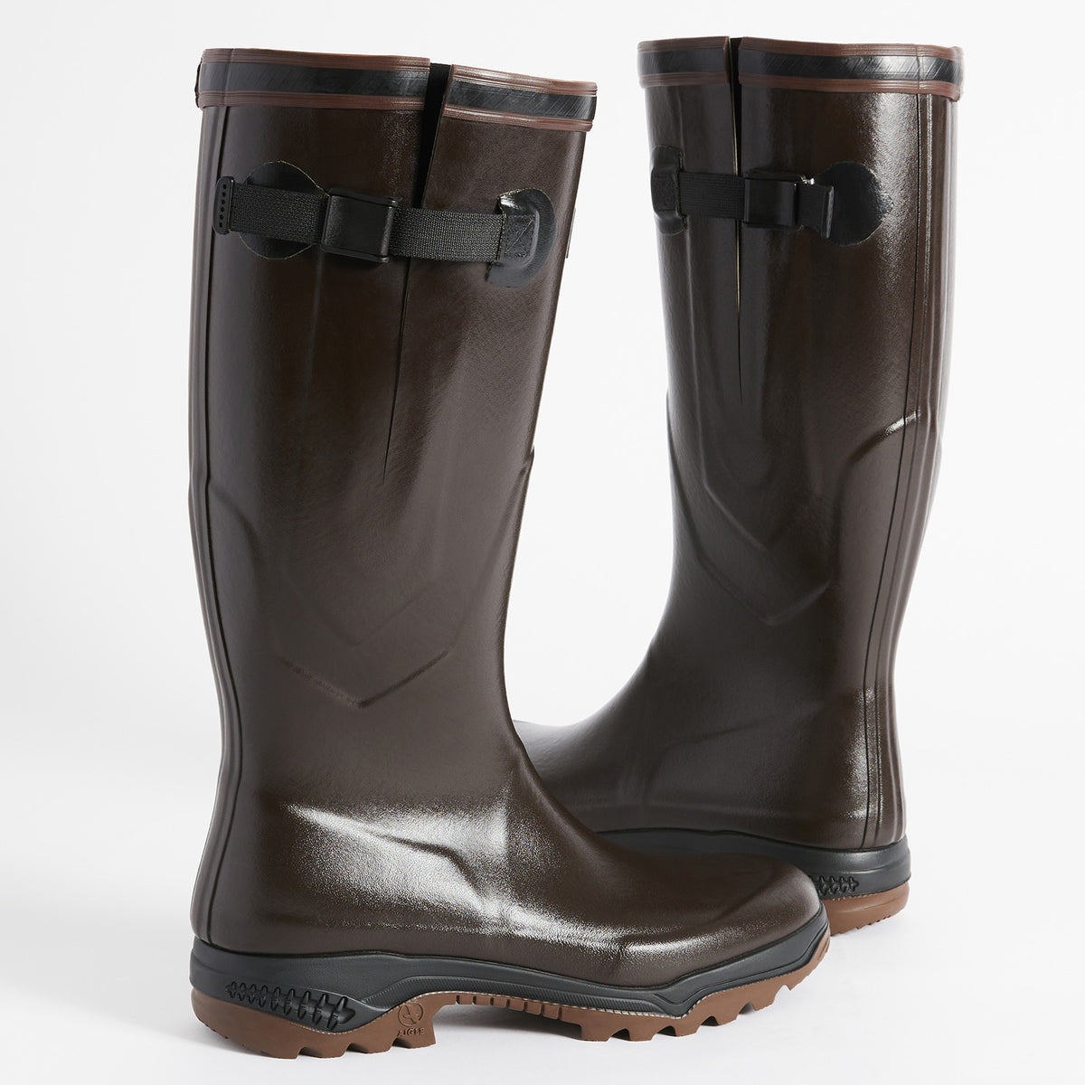 AIGLE Gummistiefel PARCOURS® 2 Vario braun für die Jagd.