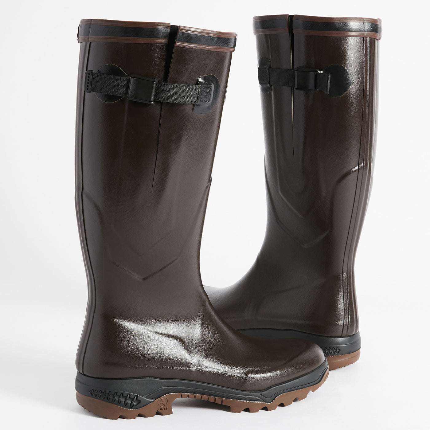 AIGLE Gummistiefel PARCOURS® 2 Vario braun für die Jagd.