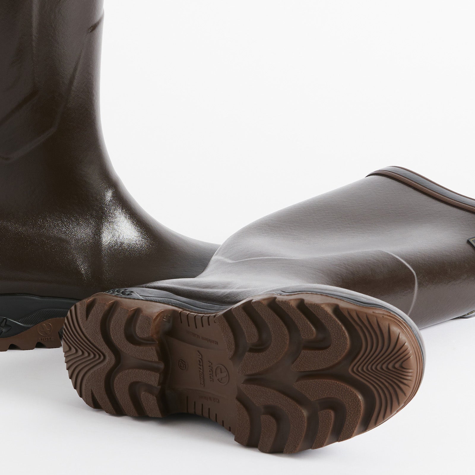 AIGLE Gummistiefel PARCOURS® 2 Vario braun für die Jagd.