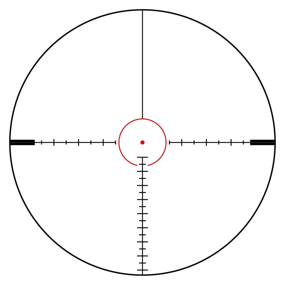 Absehen GPO Zielfernrohr Tac™ 1-6x24i HSi für die Jagd.