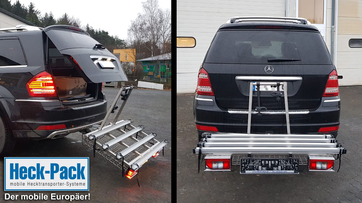 Absenkvorrichtung für Heck-Pack Hecktransporter, komplett aus Edelstahl für die Jagd.