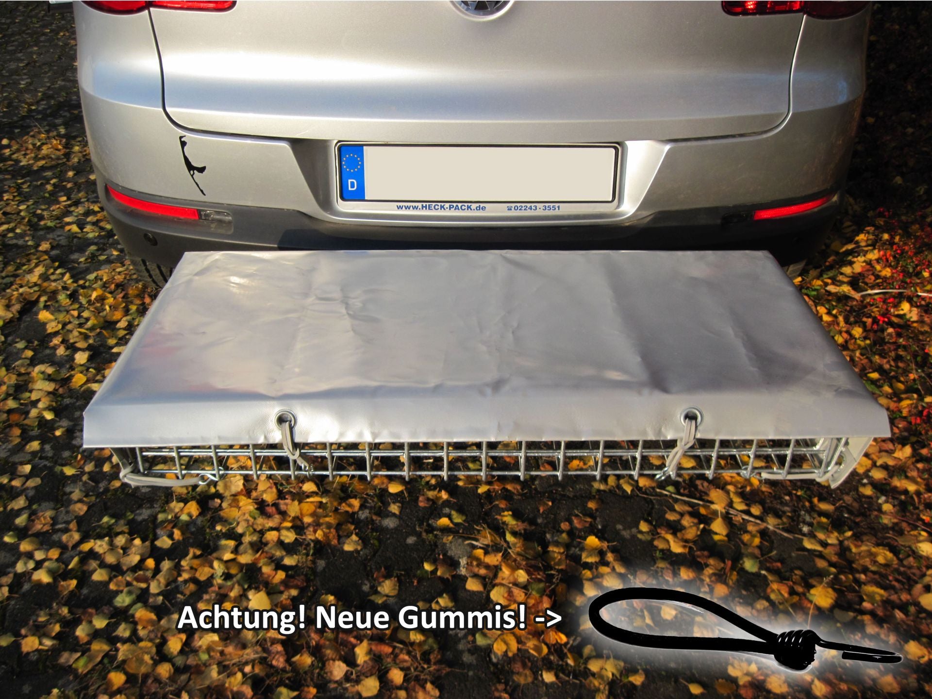 Es handelt sich hier um die Allzweck-Abdeckplane von Heck-Pack für die Jagd.