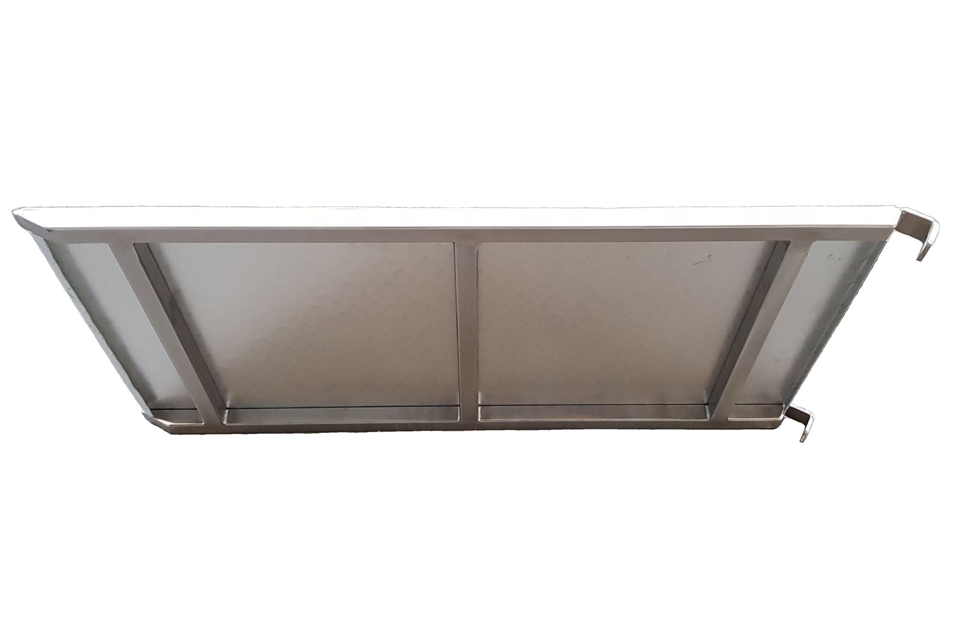 Bergerampe Deluxe aus Edelstahl und Alu-Riffelblech für die Jagd.