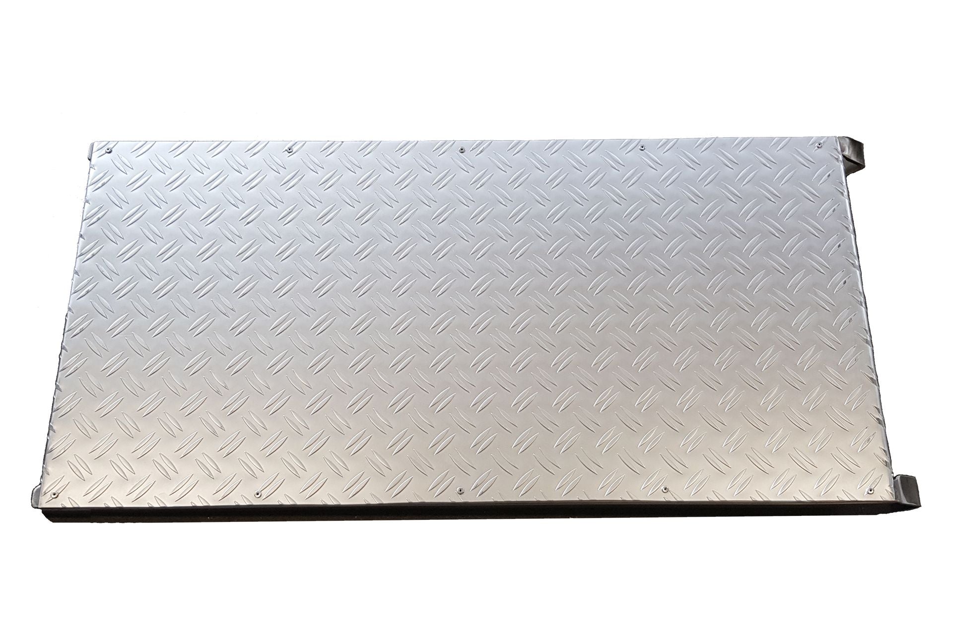 Bergerampe Deluxe aus Edelstahl und Alu-Riffelblech für die Jagd.