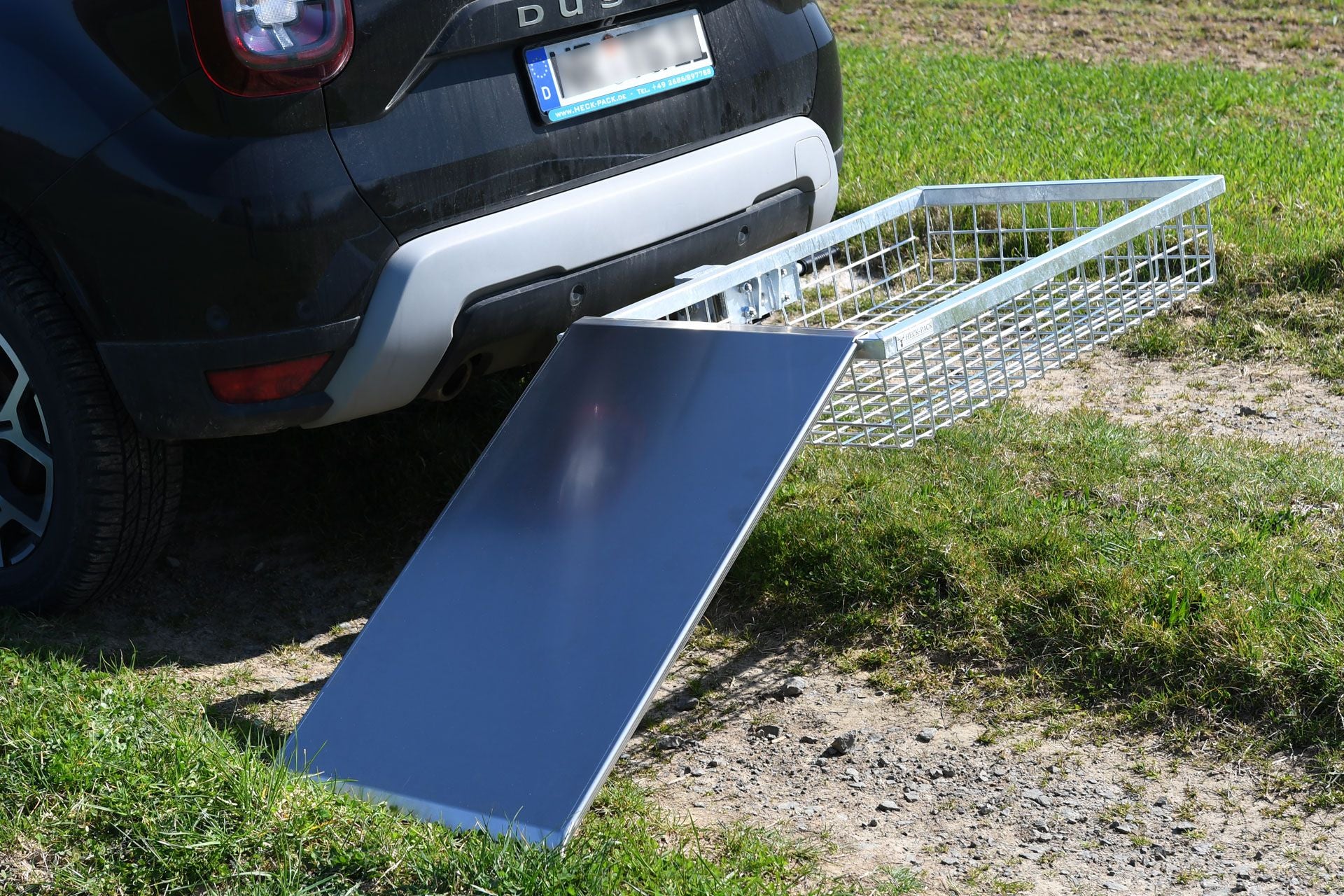 Bergerampe aus Aluminiumblech 500mm / 600mm für die Jagd.