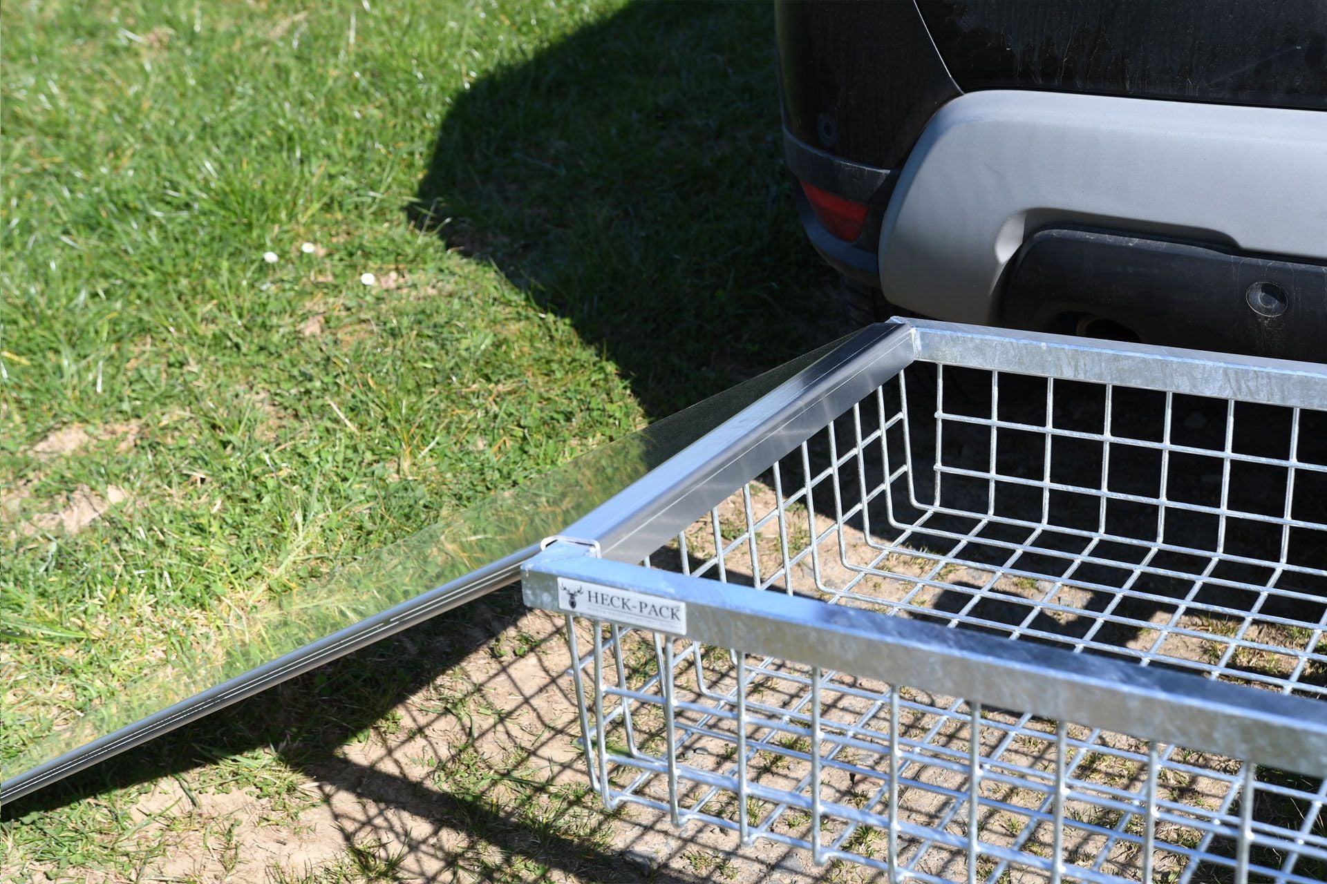 Bergerampe aus Aluminiumblech 500mm / 600mm für die Jagd.