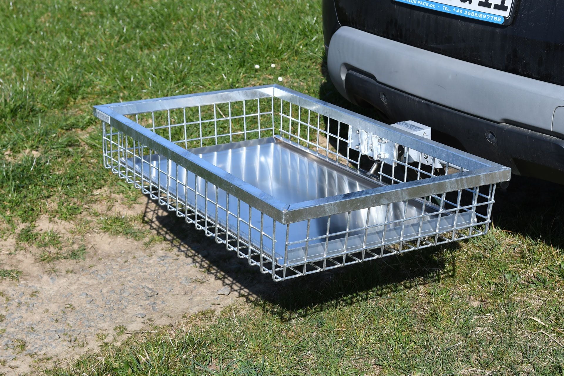 Bergerampe aus Aluminiumblech 500mm / 600mm für die Jagd.