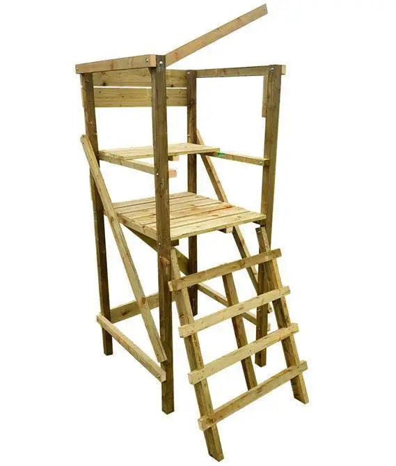 Konstruktionszeichnung, Drückjagdbock klappbar DBK 300 cm Höhe, Leiter schräg für die Jagd.