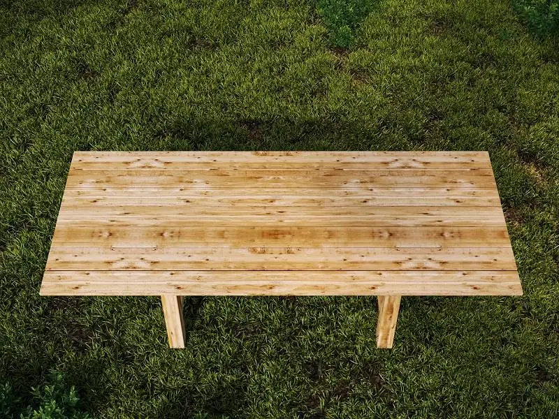 Es handelt sich hier um Esstisch Gartentisch in Verschiedenen Größen für Haus und Garten.