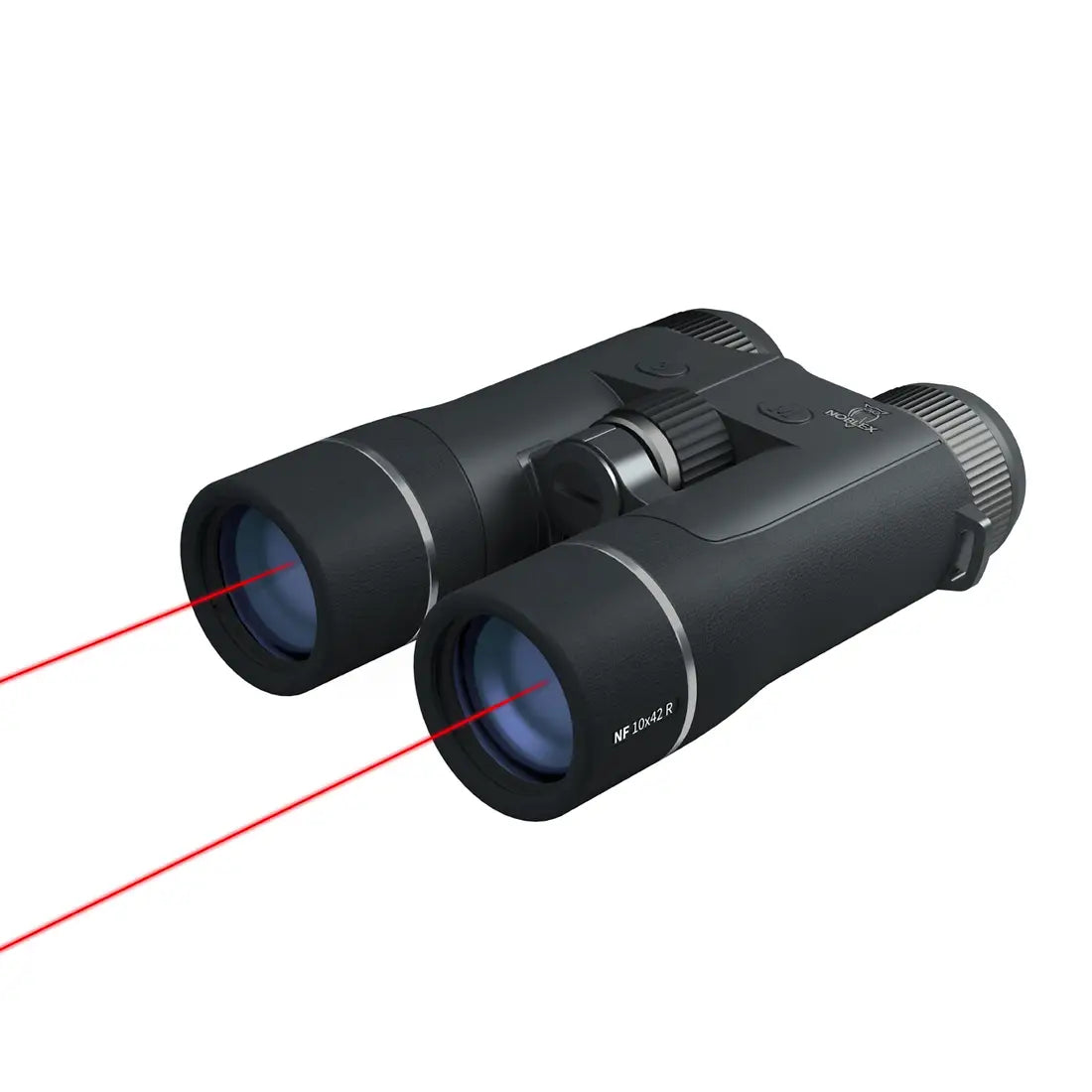 Fernglas NF 10x42 R advanced mit Laser-Entfernungsmesser NOBLEX® für die Jagd.