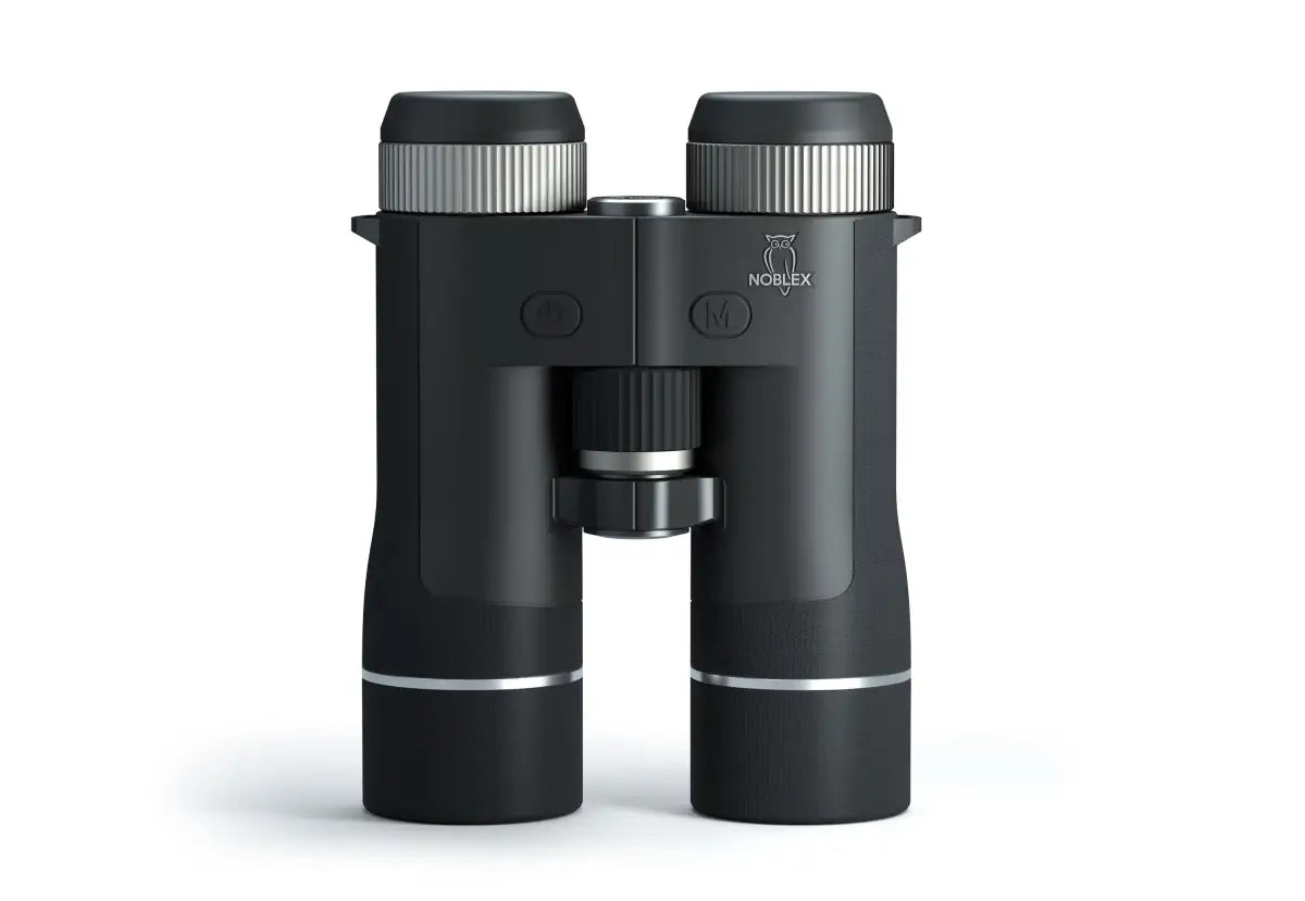 Fernglas NF 10x42 R advanced mit Laser-Entfernungsmesser NOBLEX® für die Jagd.