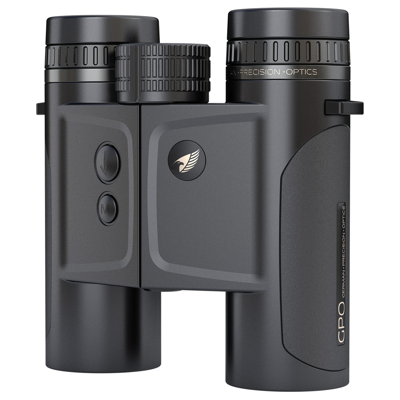 GPO RANGEGUIDE™ 3000 10x32 Fernglas mit Entfernungsmesser für die Jagd.