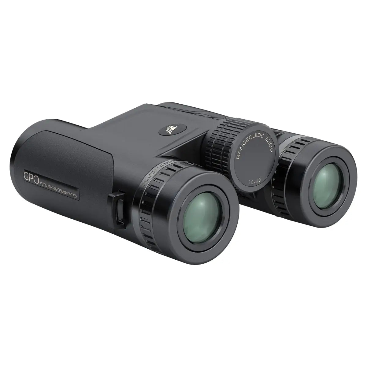 GPO Rangeguide™ 3200 10x40 Fernglas mit Laser-Entfernungsmesser für die Jagd.