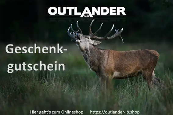 OUTLANDER Geschenkgutschein kaufen | Outlander Jagdshop