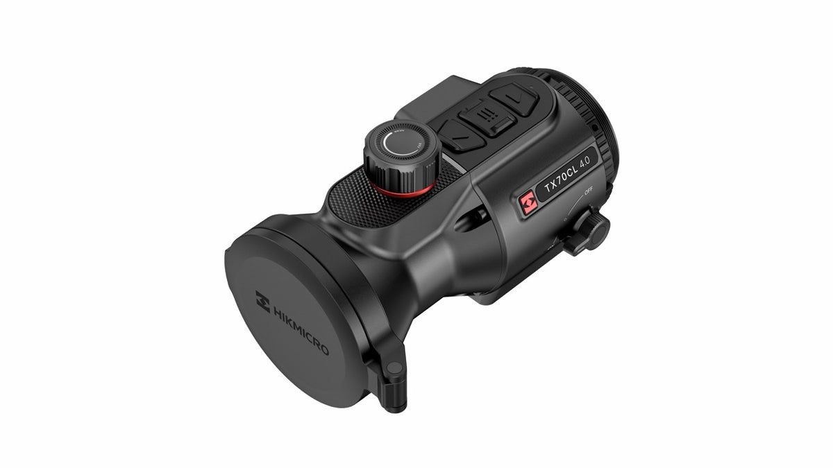 HIKMICRO Thunder TX70CL Vorsatzgeraet – Detailansicht Bedienelemente
