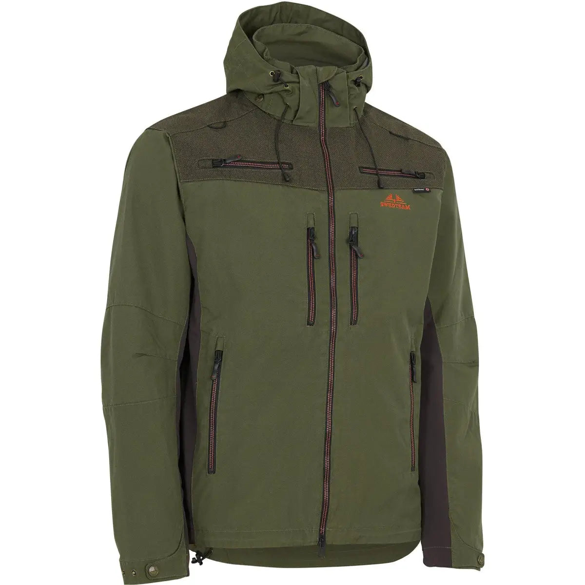 Es handelt sich hier um Herren Jagdjacke Lynx Antibite Hunting Green Swedteam für die Jagd.