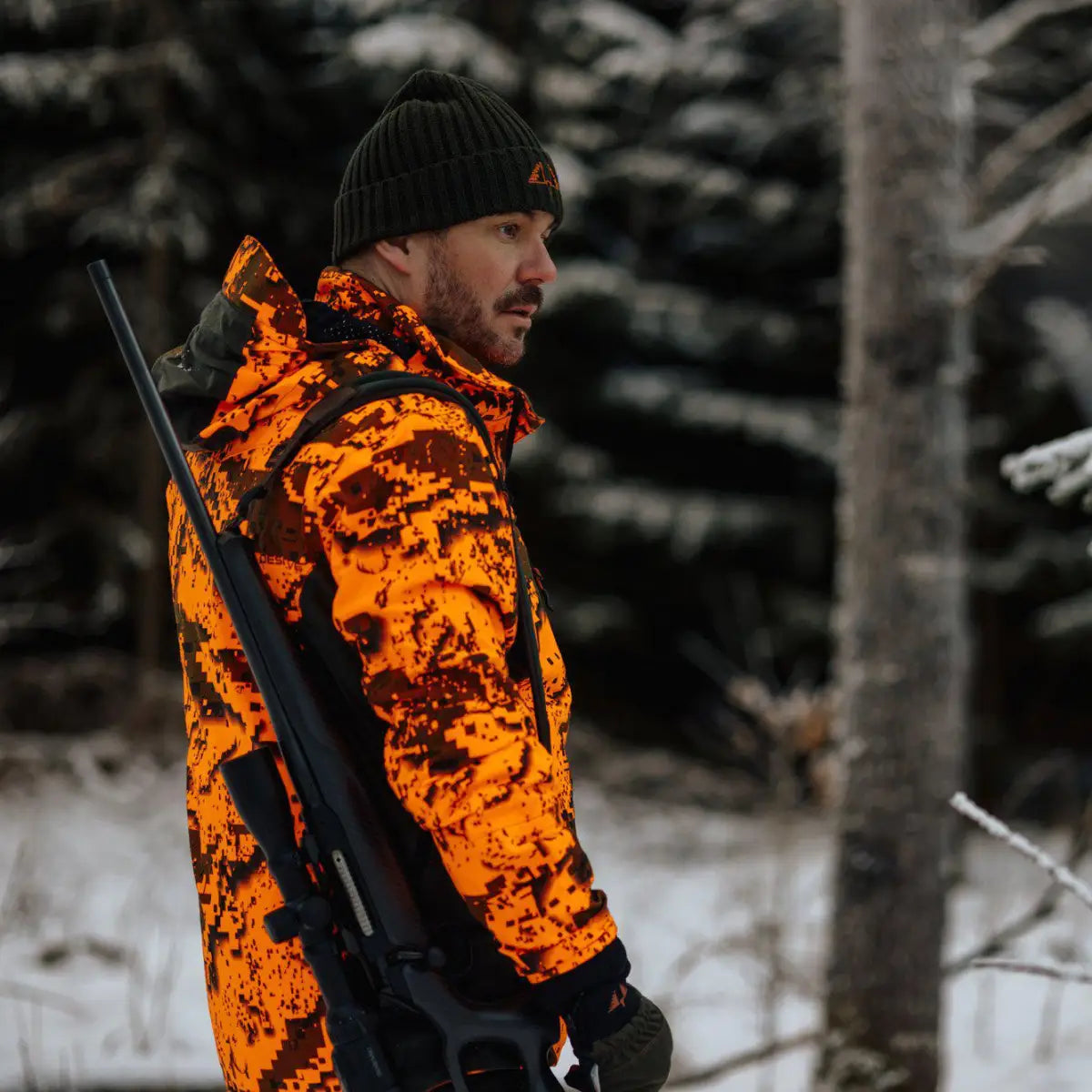 Es handelt sich hier um Herren Jagdjacke Ridge Pro 2 Desolve Fire Swedteam für die Jagd.
