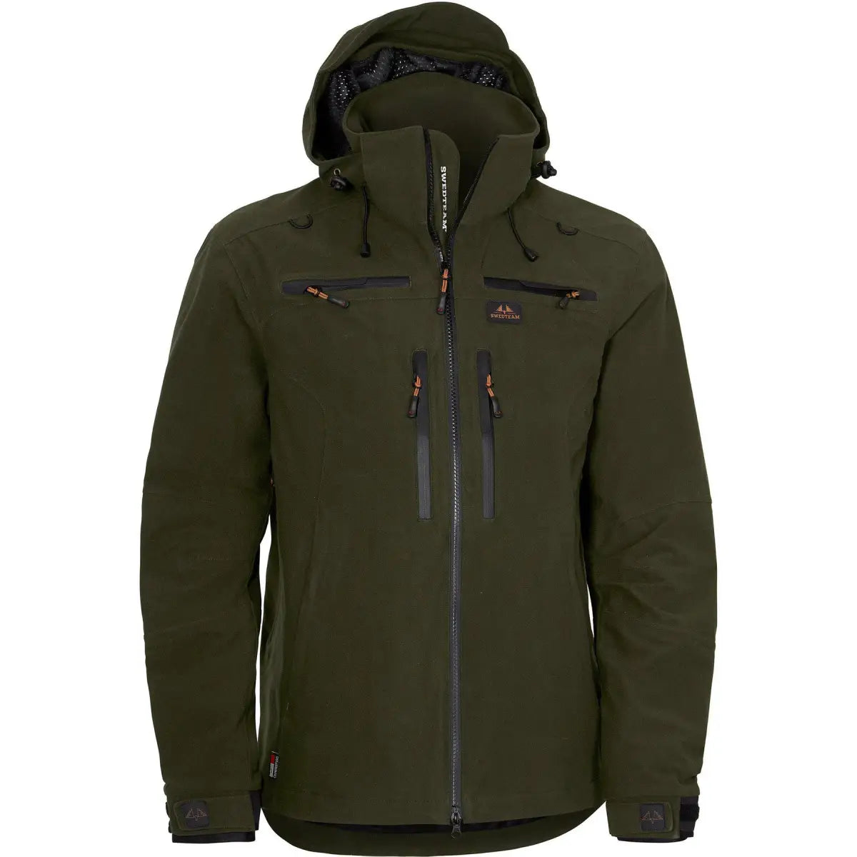 Es handelt sich hier um Herren Jagdjacke Ridge Pro 2 Forest Green Swedteam für die Jagd.