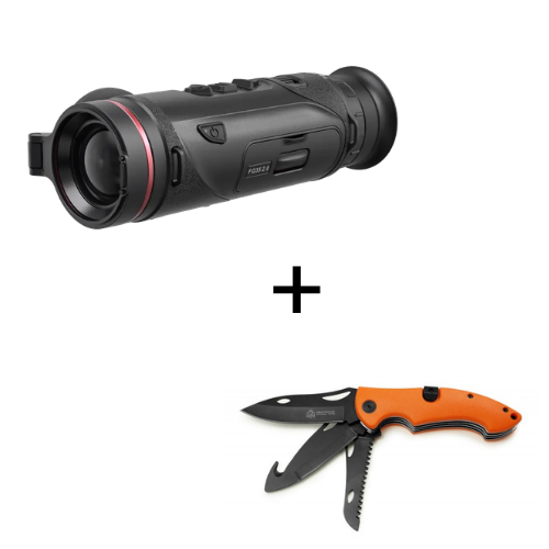 HIKMICRO Falcon FQ35 2.0 Wärmebildkamera (Vorführmodell) + PUMA XP Trifecta 3-Klingen Schliessmesser