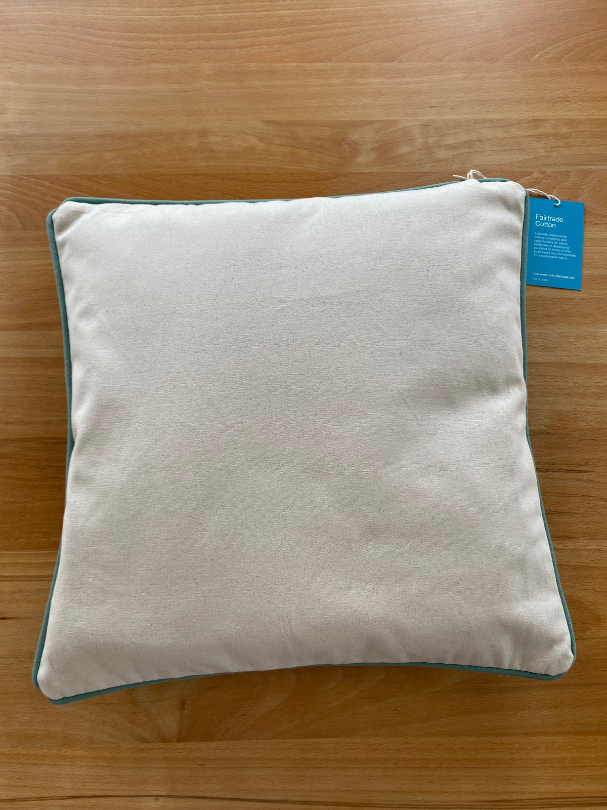 Orgon Kissen - Rückseite beige
