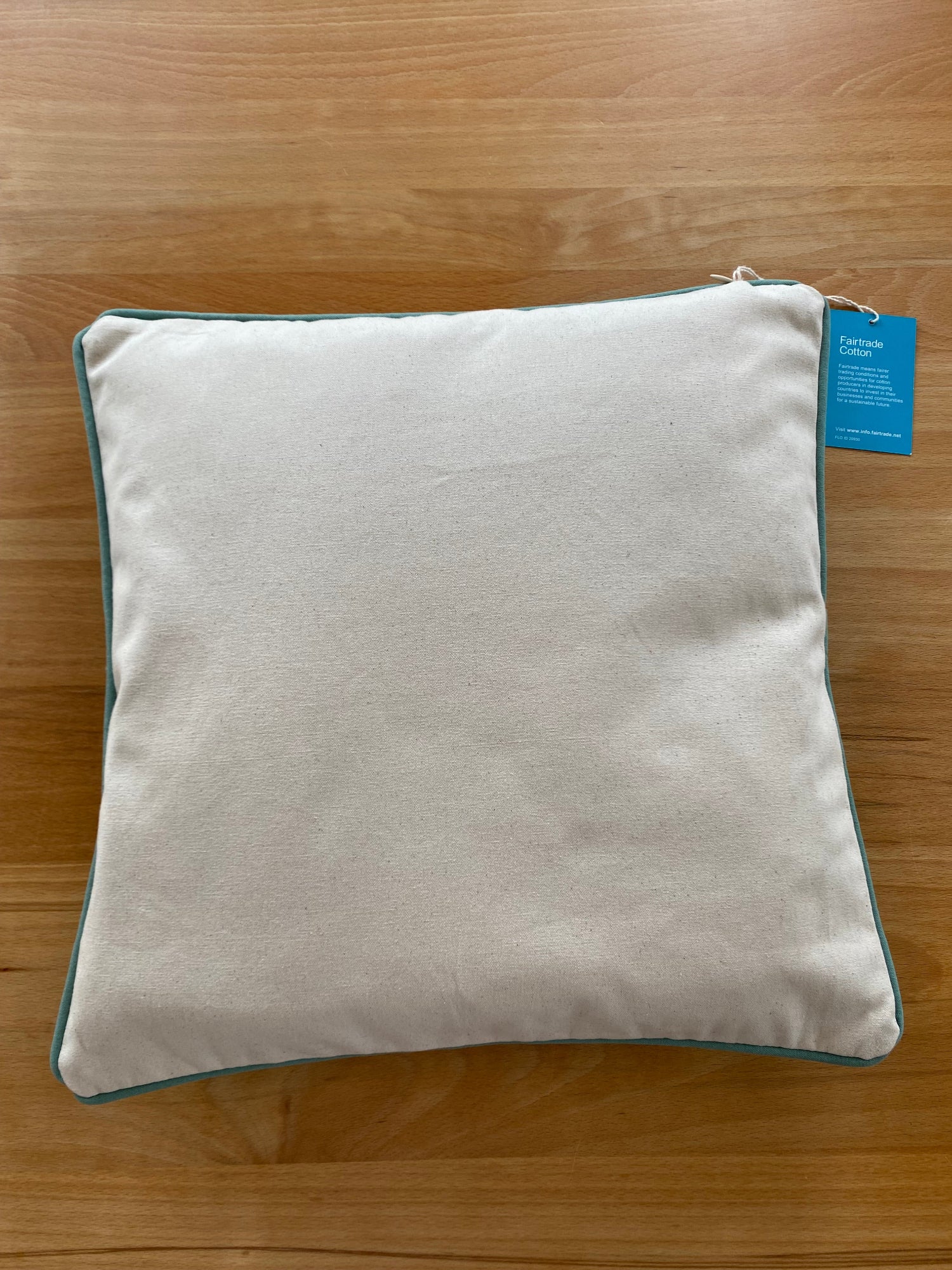 Orgon Kissen - Rückseite beige