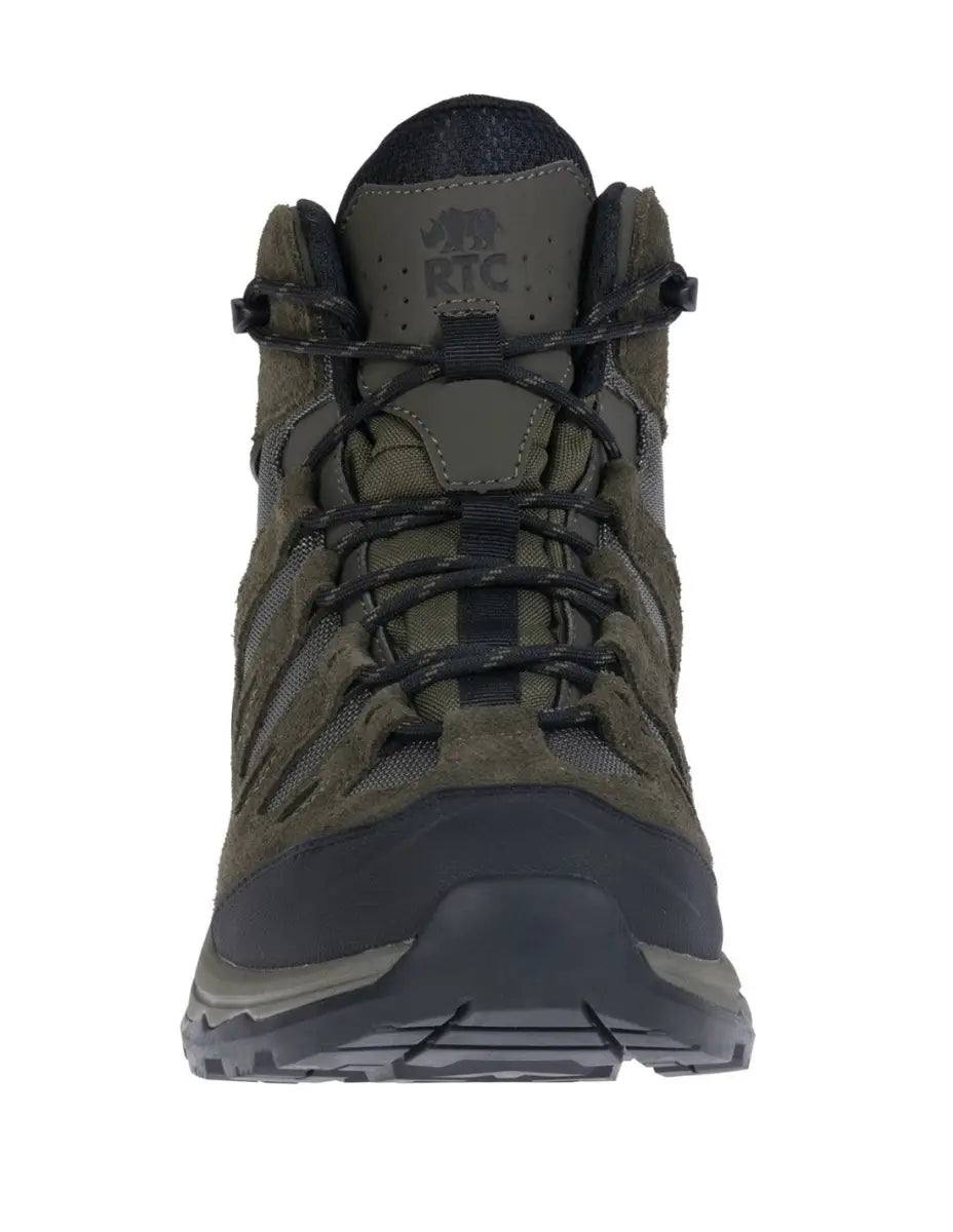 Es handelt sich hier um Jagdstiefel Outdoor RTC CENTAUR 6 in grün-grau für die Jagd.