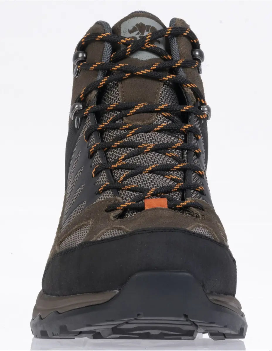 Es handelt sich hier um Jagdstiefel Outdoor RTC MANTIS 4 in grün-grau für die Jagd.