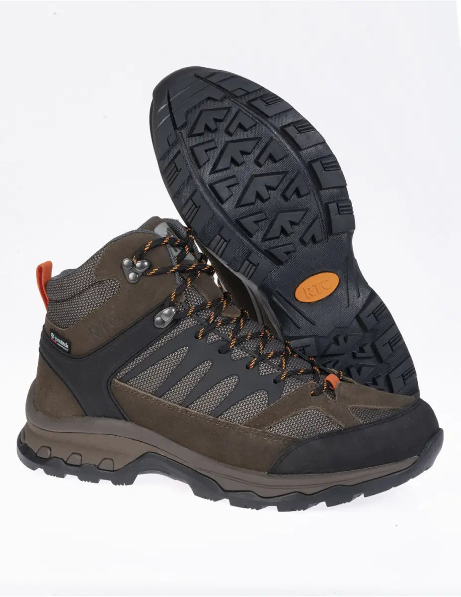 Es handelt sich hier um Jagdstiefel Outdoor RTC MANTIS 4 in grün-grau für die Jagd.