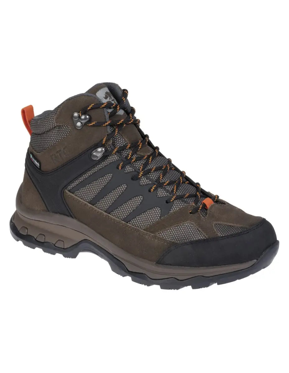 Es handelt sich hier um Jagdstiefel Outdoor RTC MANTIS 4 in grün-grau für die Jagd.