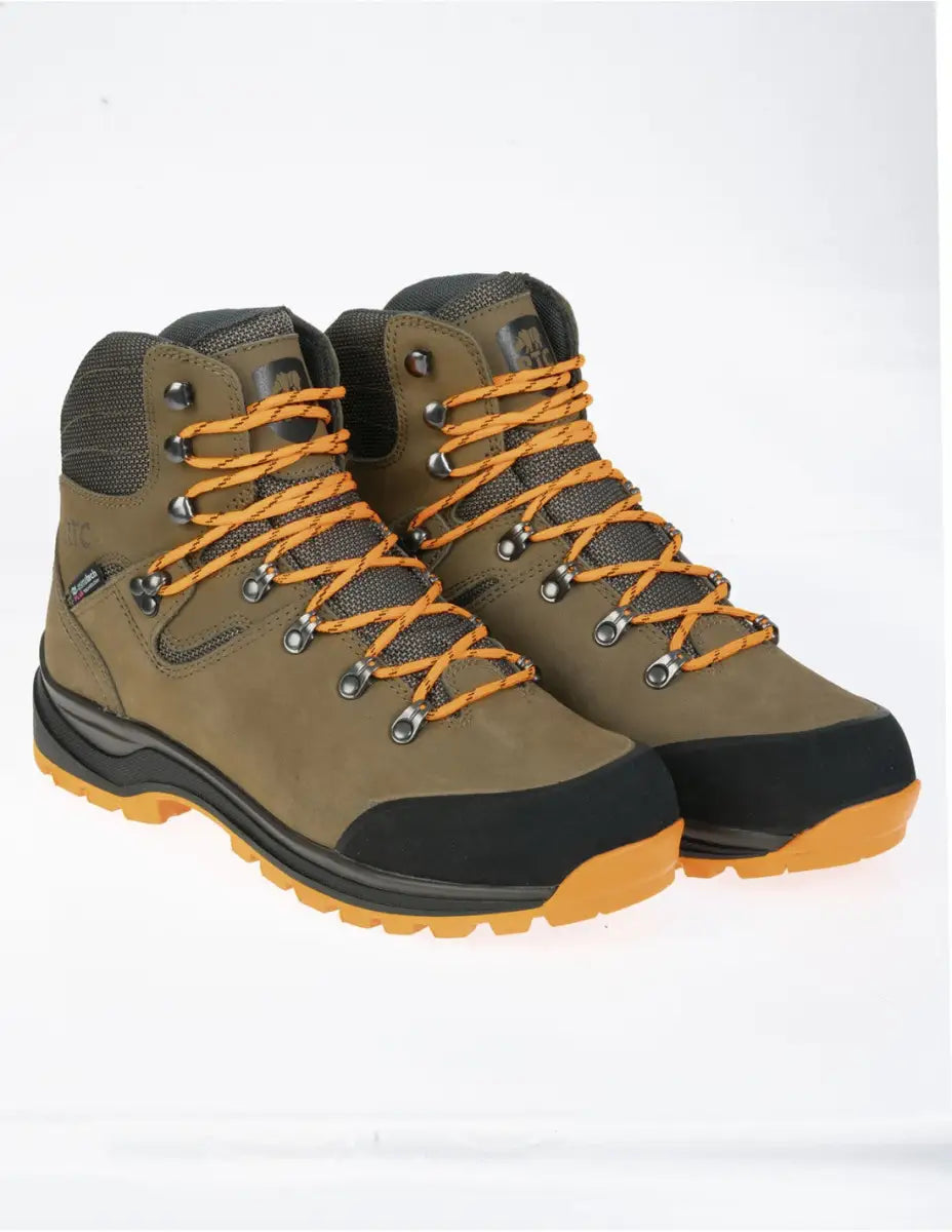 Es handelt sich hier um Jagdstiefel Outdoor RTC NORDEN 6 Stiefel in beige die Jagd.